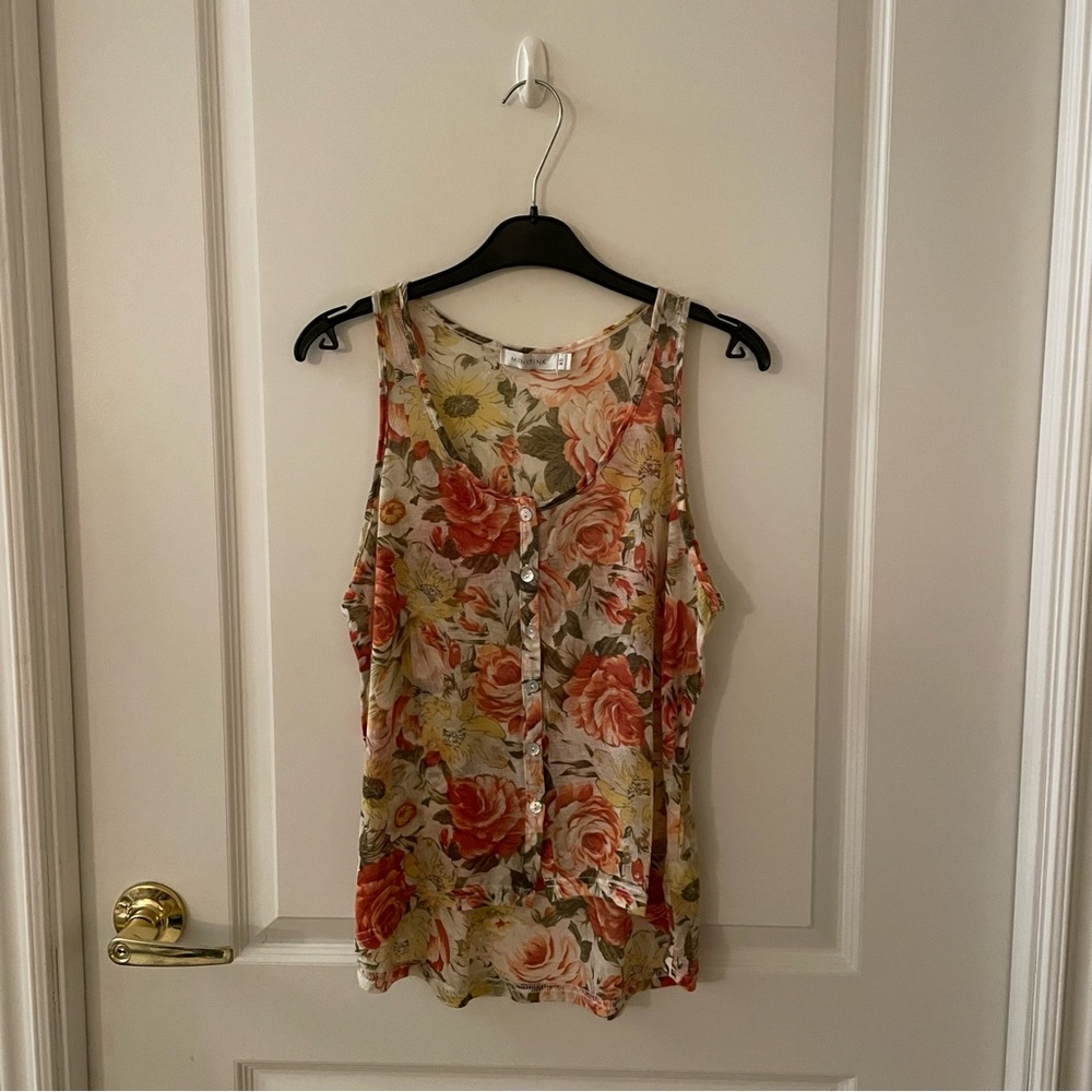 MINKPINK Floral Tank